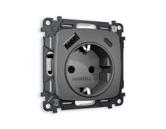 Розетка Ambrella Volt MO660010