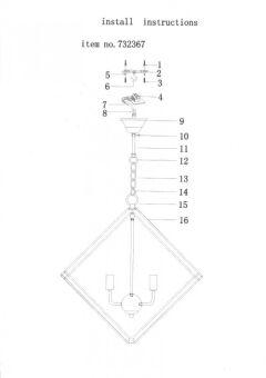 Подвесной светильник Lightstar 732367