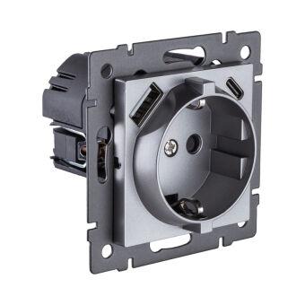 Розетка KOLLINGER REA-004GY