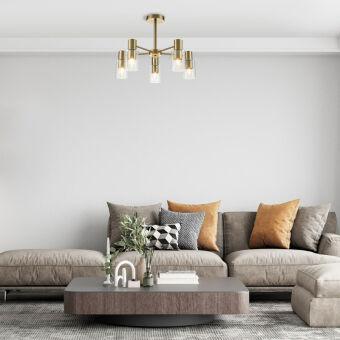 Люстра на штанге Escada 2120/5P Gold