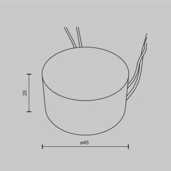 Блок питания Maytoni Technical PSL-TR40-300mA
