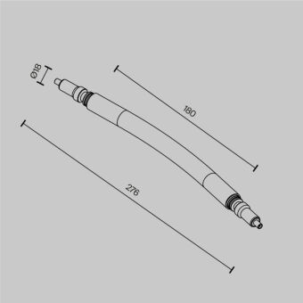 Коннектор Maytoni Technical CA005FC-B