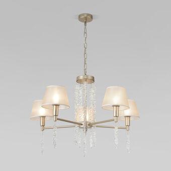 Подвесная люстра Eurosvet 60148/5 матовое золото