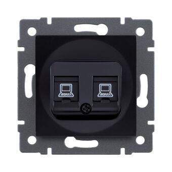 Розетка KOLLINGER REA-015BK