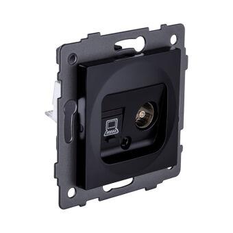 Розетка KOLLINGER REA-021BK