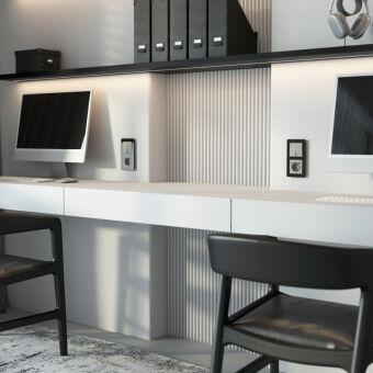 Выключатель Werkel W1222004 дымчатый