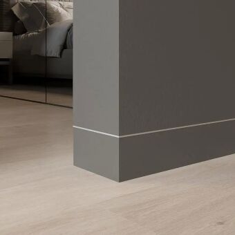 Скрытый алюминиевый плинтус Hidden