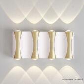 Бра Crystal Lux CLT 022W4 WH-GO 4000K