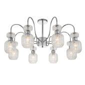 Люстра на штанге Escada 1141/8PL Chrome/Clear