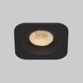 Встраиваемый светильник Elektrostandard 15276/LED 10W 3000K черный