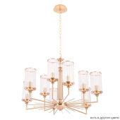 Подвесная люстра Crystal Lux GLORIA SP9 BRASS