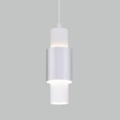 Подвесной светильник Eurosvet 50204/1 LED белый/матовое серебро