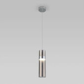 Подвесной светильник Eurosvet 50244/1 LED хром/дымчатый