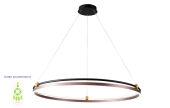 Подвесной светильник Crystal Lux FERNANDO SP88W LED D1000 COFFEE/BLACK