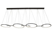 Подвесная люстра Newport 15207/S black glossy