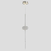   Crystal Lux GLASS SP3W LED CHROME