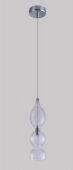 Подвесной светильник Crystal Lux IRIS SP1 B TRANSPARENT