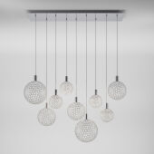 Подвесной светильник Eurosvet 90353/9 хром