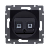 Розетка KOLLINGER REA-019BK