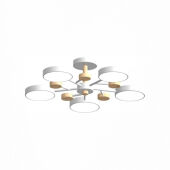 Люстра на штанге LED4U L3204-620 WH