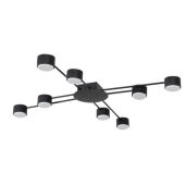 Накладная люстра ARTE Lamp A1527PL-8BK