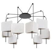 Подвесная люстра ARTE Lamp A7084SP-8BK