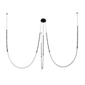Подвесная люстра ARTE Lamp A2850SP-38BK