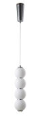 Подвесной светильник Crystal Lux DESI SP4 CHROME/WHITE