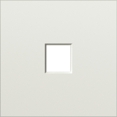 Накладка 1-я для розеток RJ45, TV, SAT, шампань, серия S08