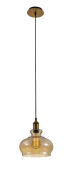 Подвесной светильник Crystal Lux SONNETTE SP1 AMBER