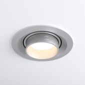 Встраиваемый светильник Elektrostandard 9919 LED 10W 4200K серебро