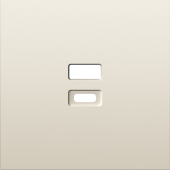Накладка для розеток USB, слоновая кость, серия S08