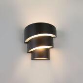Светильник настенный Elektrostandard 1535 TECHNO LED HELIX черный