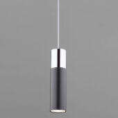 Подвесной светильник Eurosvet 50135/1 LED хром/черный