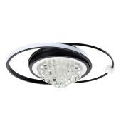 Накладной светильник LED4U L8023-450 BK