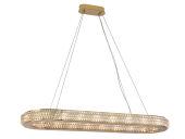 Подвесная люстра Newport 8560/100 C oval gold polished
