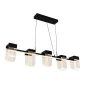 Подвесная люстра LED4U L7707-1200 BK
