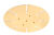 База накладная Crystal Lux Потолочная база D600-8 GOLD
