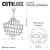 Подвесная люстра Citilux CL315152