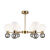 Люстра на штанге Freya FR5394CL-12BS