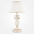Настольная лампа Eurosvet 10054/1 белый с золотом/прозрачный хрусталь Strots