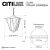 Подвесной уличный светильник Citilux CLU09S