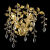 Бра Crystal Lux EDEN AP2 GOLD