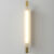 Бра Crystal Lux TUNNEL AP10 LED BRASS