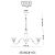 Подвесная люстра ARTE Lamp A5184LM-6CC