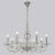 Подвесная люстра Crystal Lux ARABESQUE SP8 CHROME