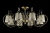 Люстра на штанге Freya FR2020-CL-08-BZ