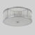 Накладной светильник Crystal Lux AVENUE PL4 CHROME