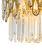 Каскадная люстра Natali Kovaltseva NAVIS 76019/5C GOLD