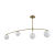 Люстра на штанге Freya FR5443CL-04BS